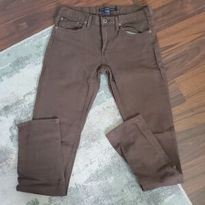 Ralph Lauren Men's Chocolate Brown Straight Jeans